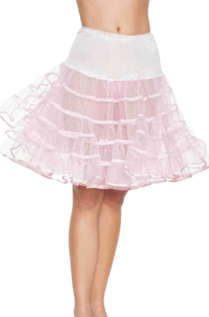 Knee-Length Petticoat Skirt