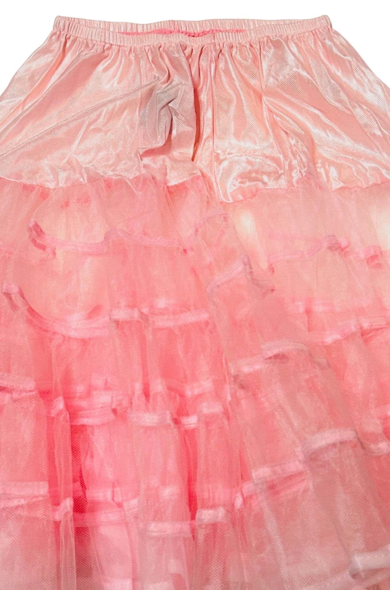 Knee-Length Petticoat Skirt