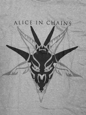 ALICE IN CHAINS BLack Skull UNISEX Tee