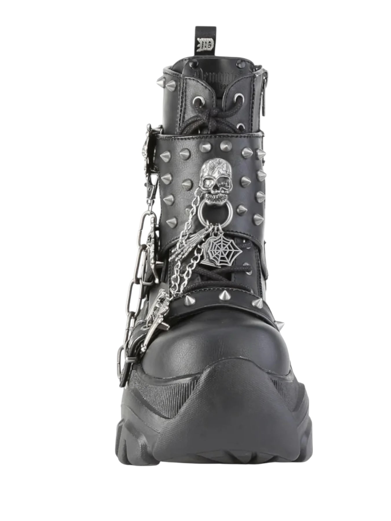 Demonia Cult - ECHO-60 Flare Platform Ankle Boot