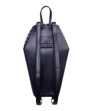 Rock Rebel - Striped Coffin Backpack