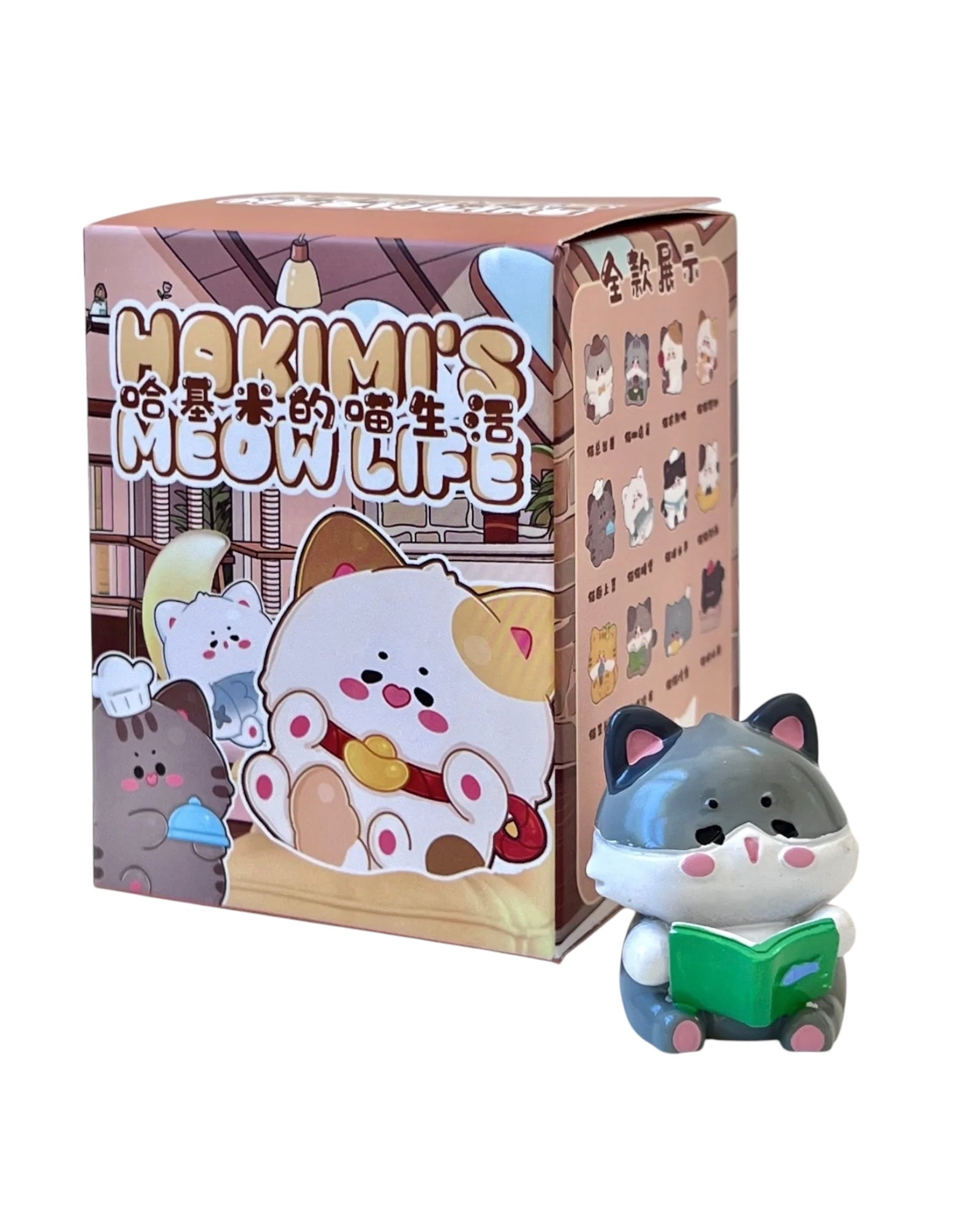 Hakimi's Meow Life Cat Figurine Blind BOX