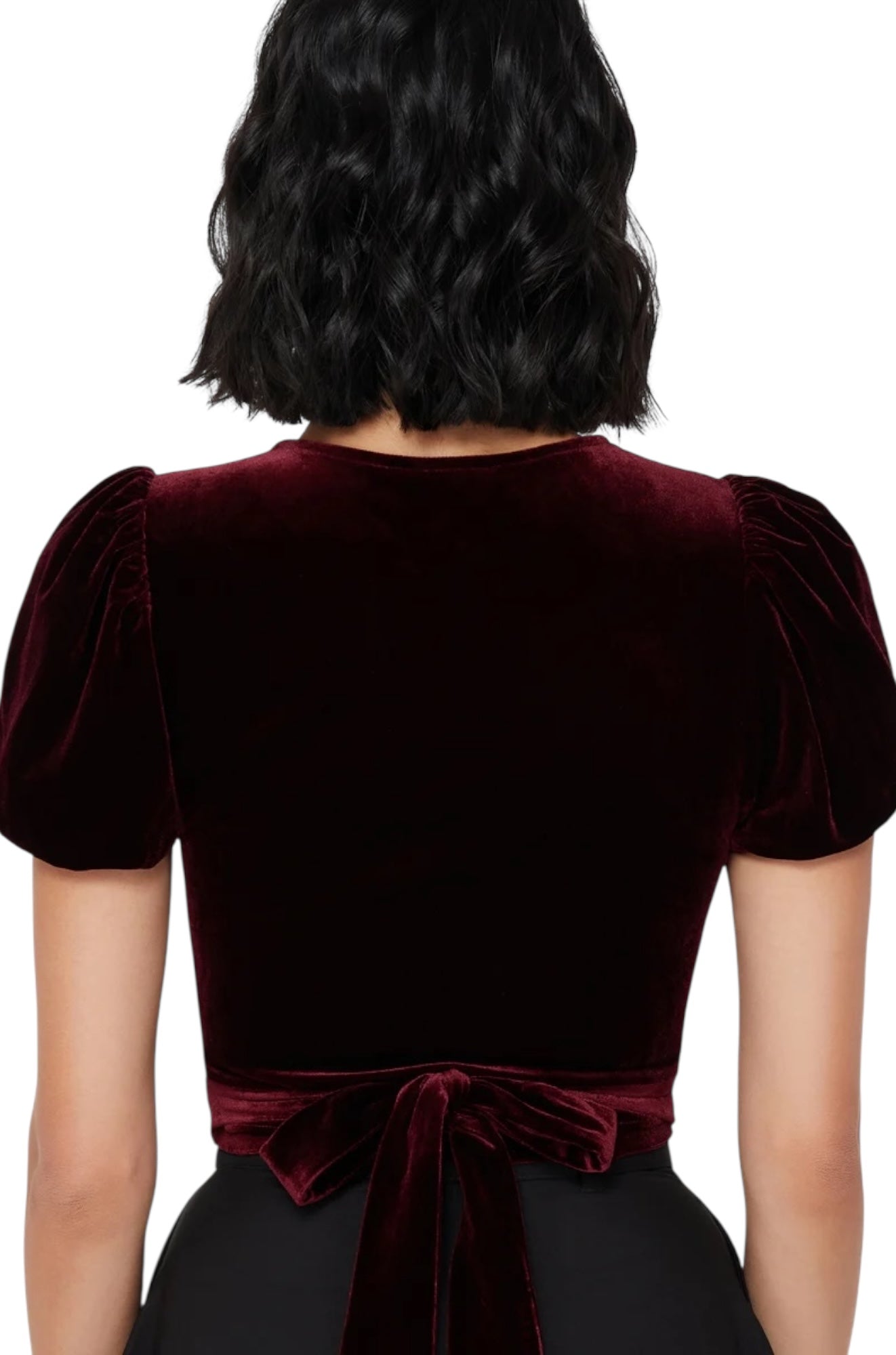 Killstar - Crimson Web Wrap Top