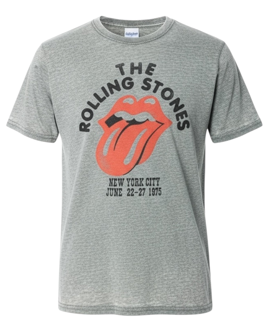 The Rolling Stones - NYC '75 Burnout Men's Tee