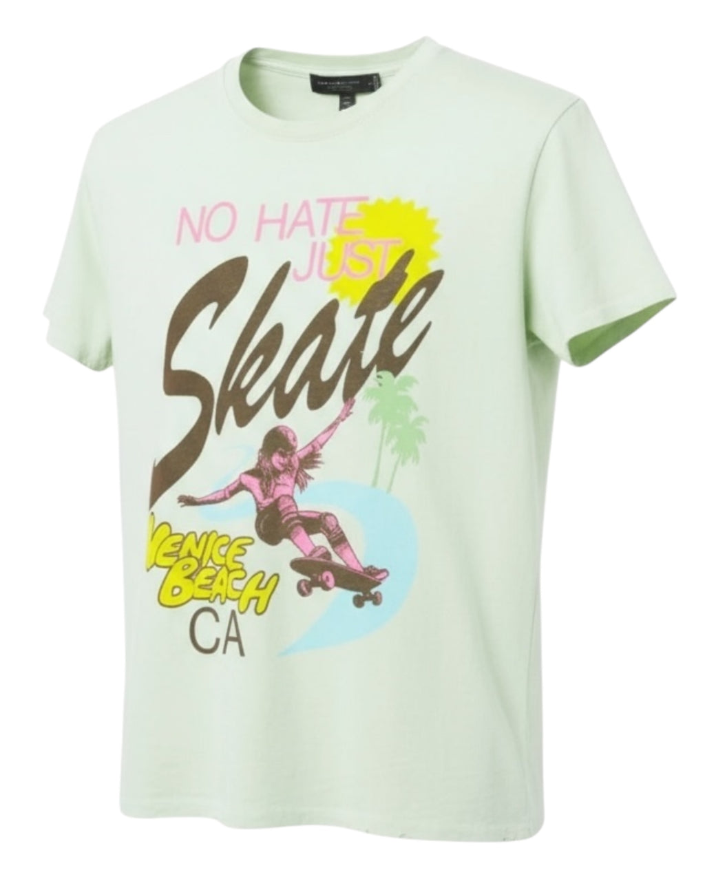 Junk Food Clothing - NO HATE JUST SKATE VINTAGE TEE