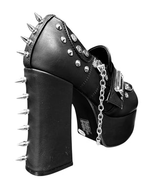 Demonia Cult - CHARADE-32 Platform Loafer