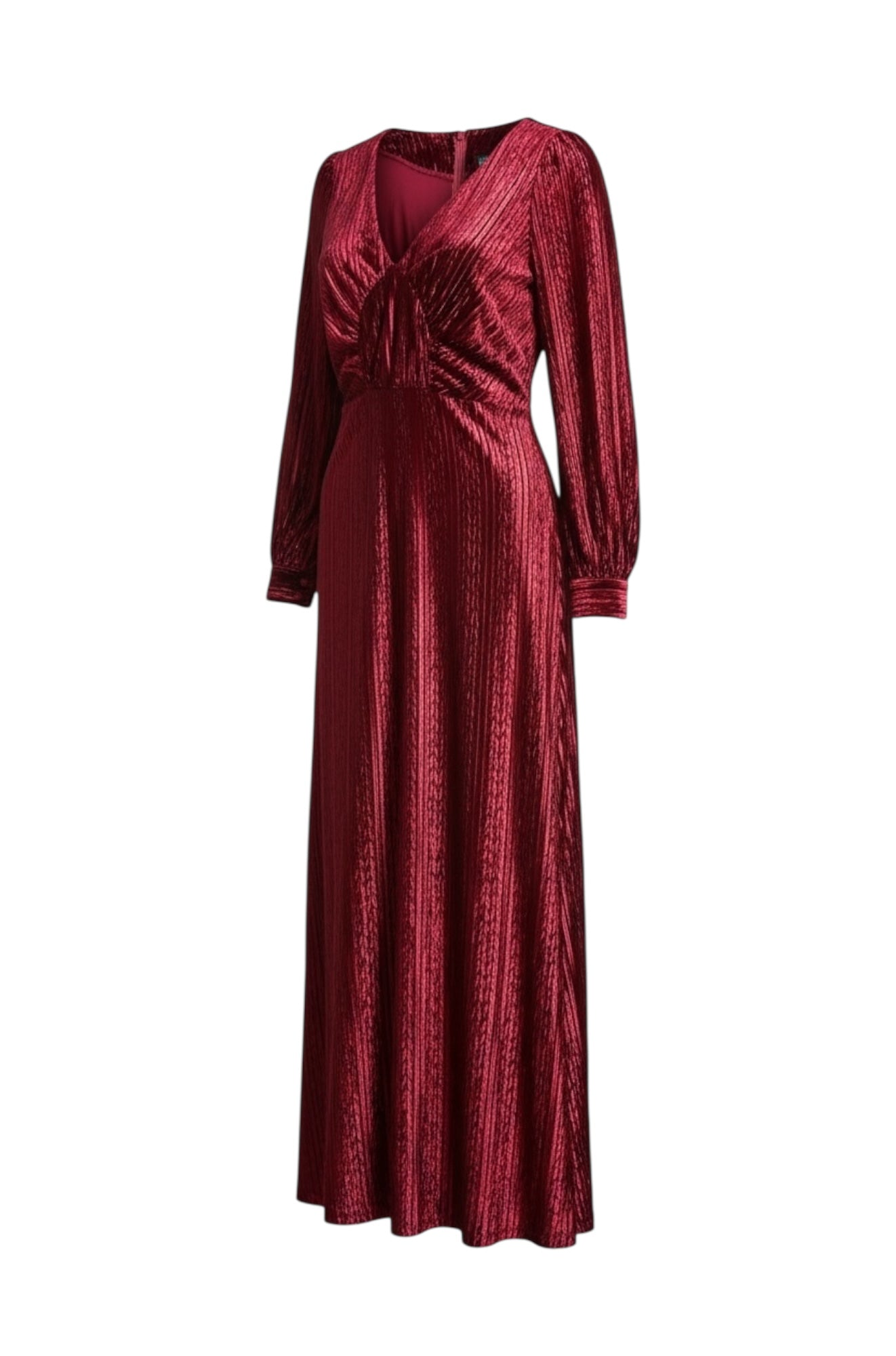 chevron pattern maxi dress Chevron & Stripes Pattern Velvet Maxi Dress – Thirteen Vintage