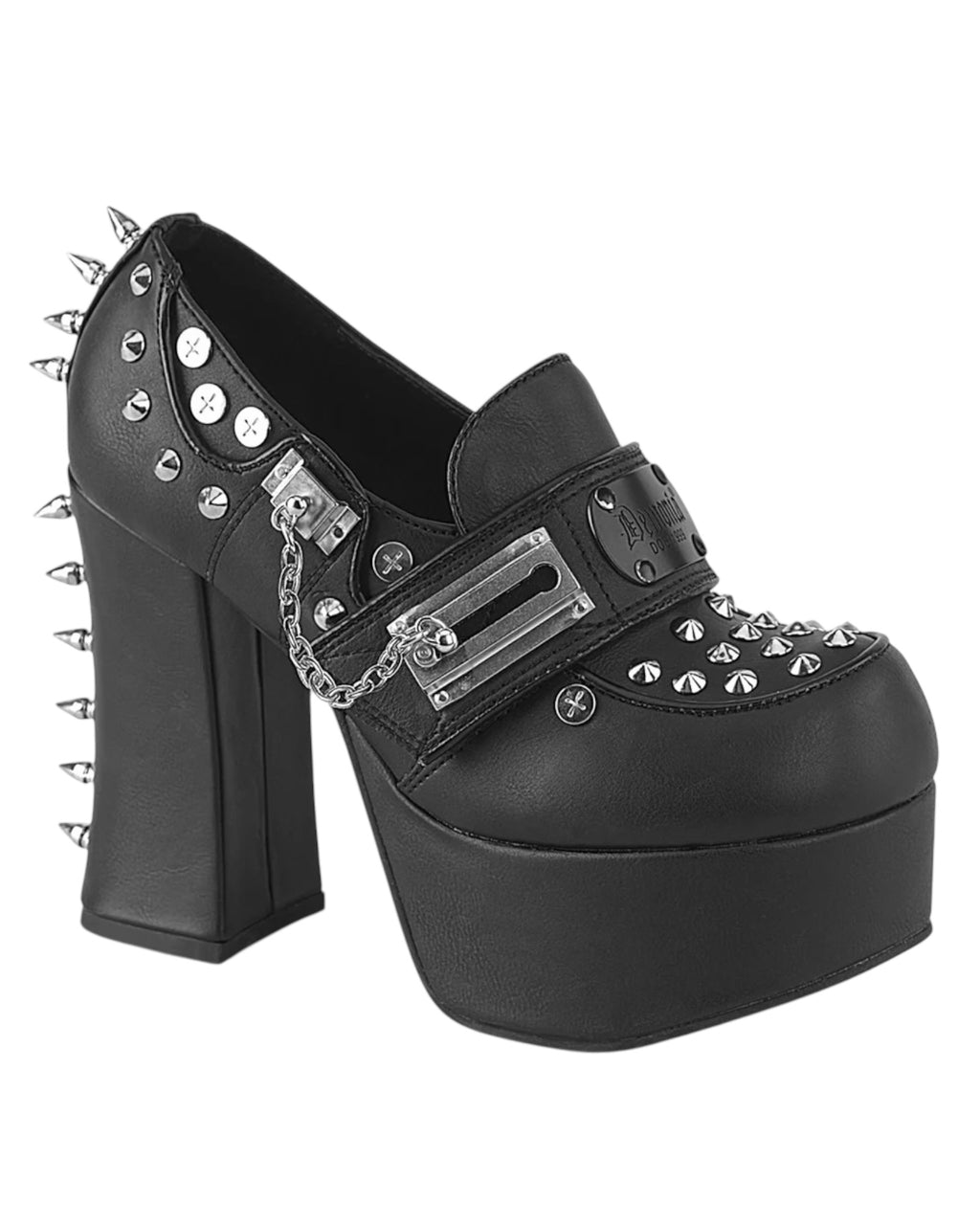 Demonia Cult - CHARADE-32 Platform Loafer