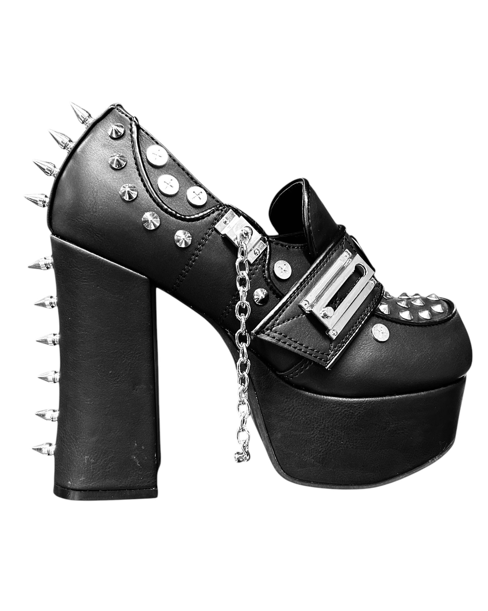 Demonia Cult - CHARADE-32 Platform Loafer