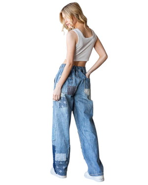 Melinda  Patchworks Relaxed Jeans