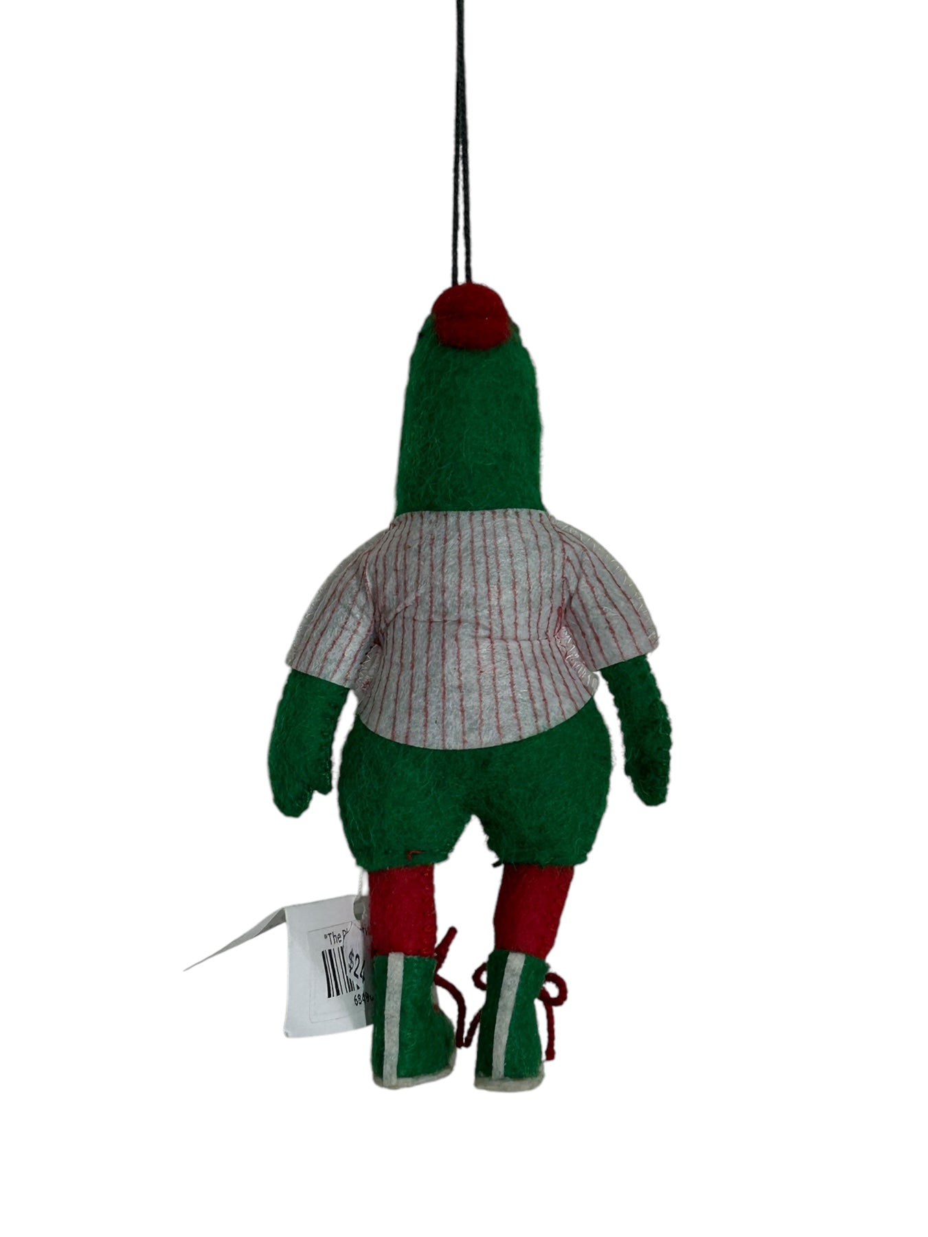 Felt Phillie Phanatic Ornament