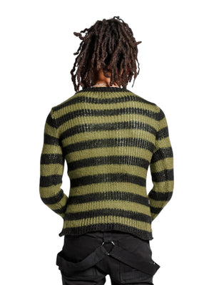 Tripp NYC - ( Unisex ) Rag Stripe Sweater Top