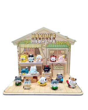 Hakimi's Meow Life Cat Figurine Blind BOX