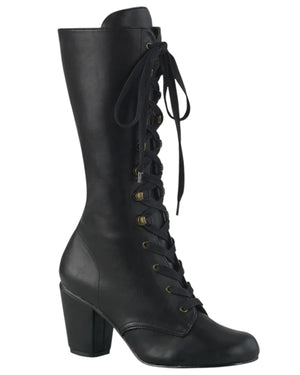 Demonia Cult - Vivika-205 Vegan Leather Boots