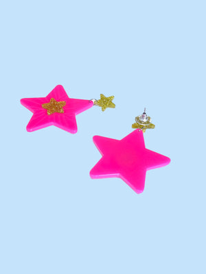 Colette Stars Acrylic Earrings
