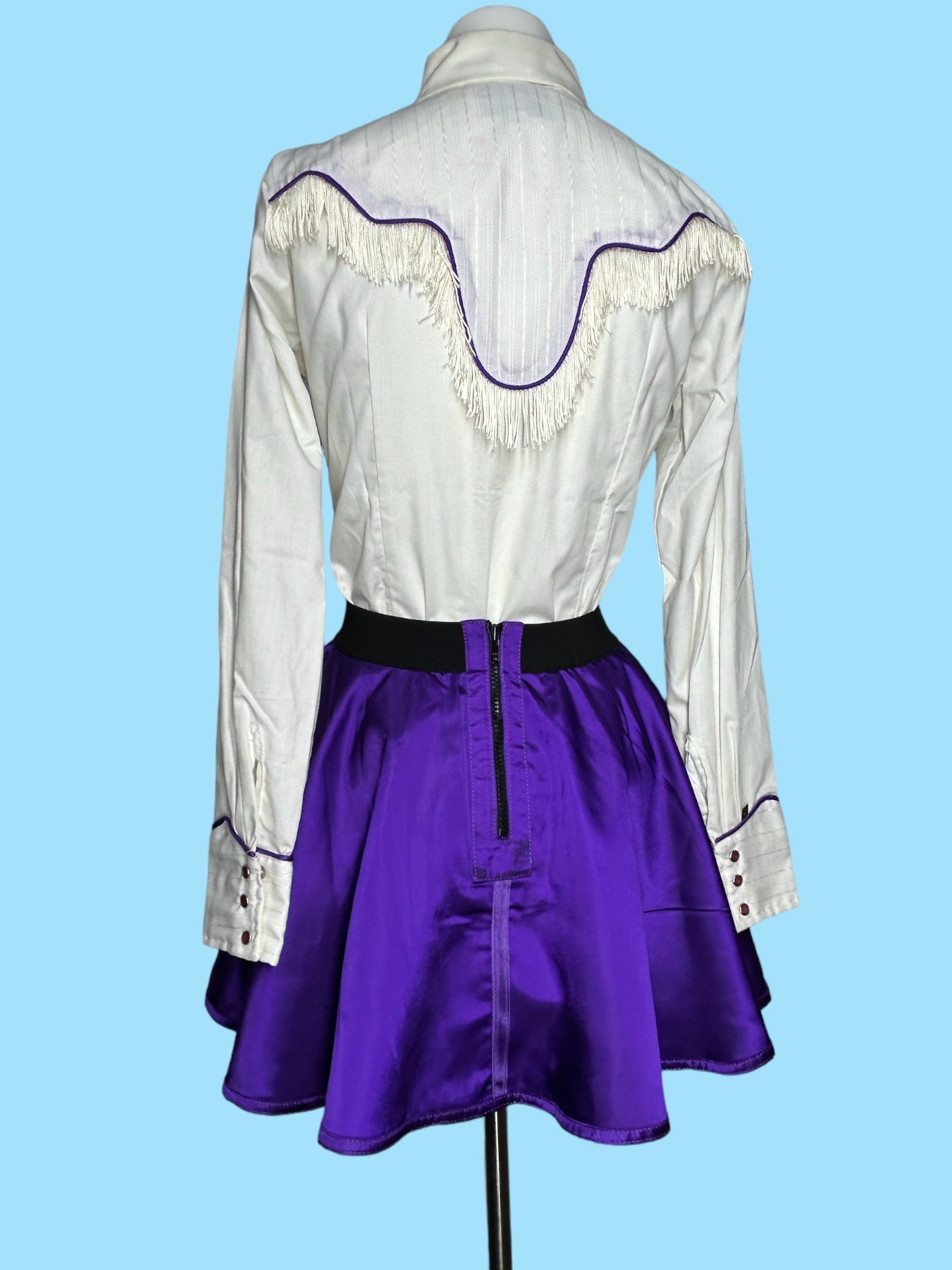 Vintage - Shania Cowgirl Fringe Dress Shirt