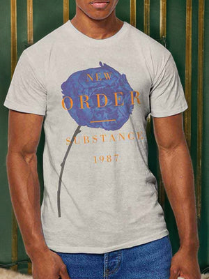 NEW ORDER - SPRING SUBSTANCE Washed Tee