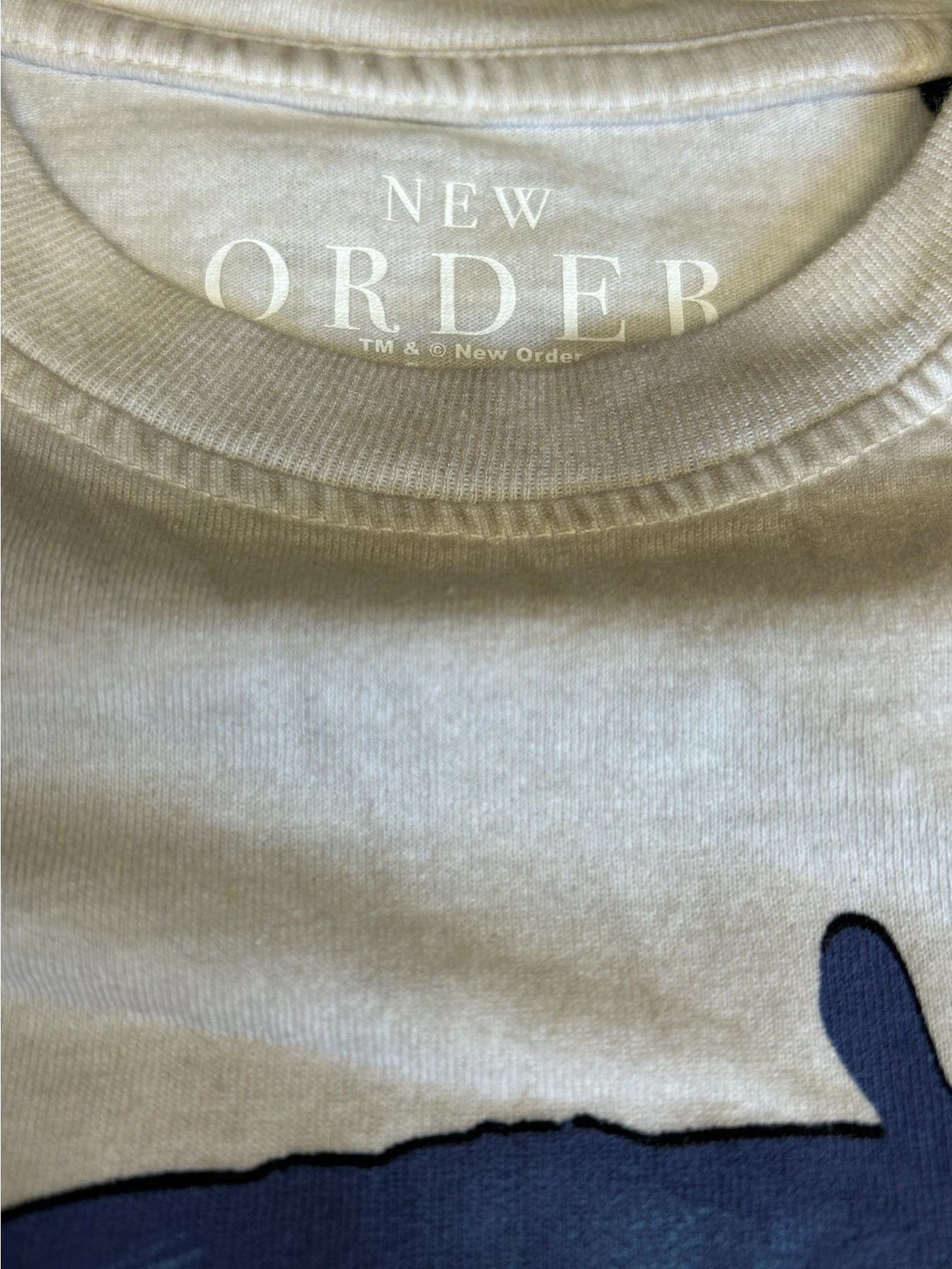 NEW ORDER - SPRING SUBSTANCE Washed Tee