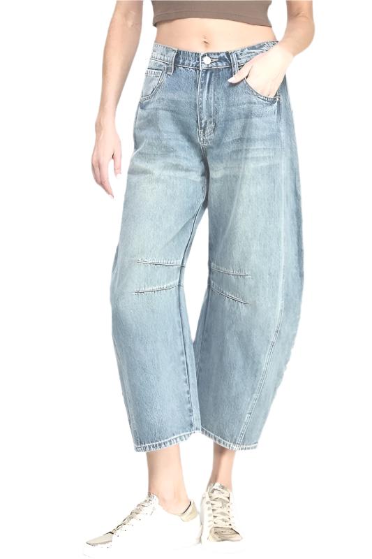 Aliénor Barrel Jeans