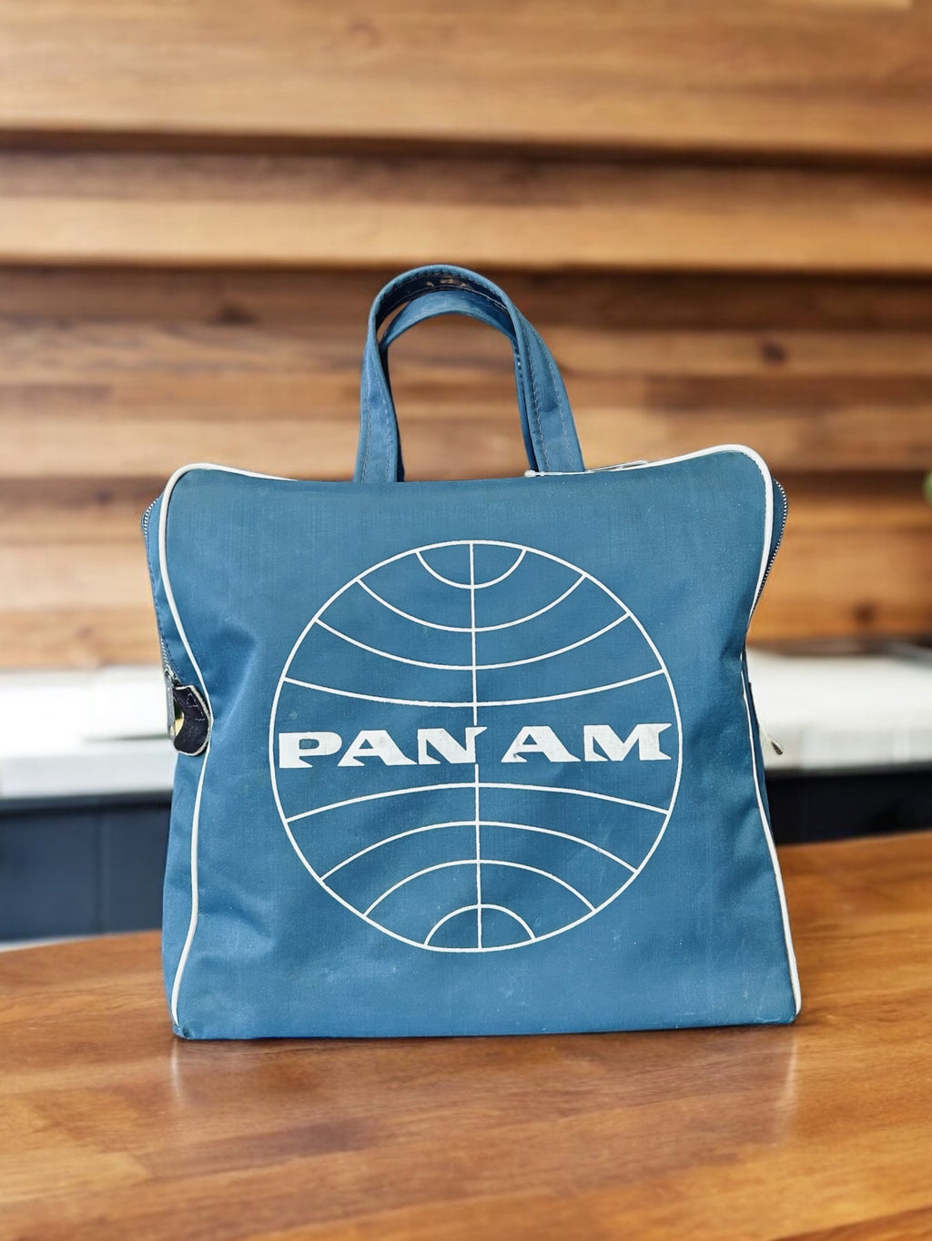 Vintage - Pan Am Airlines Nylon Bag