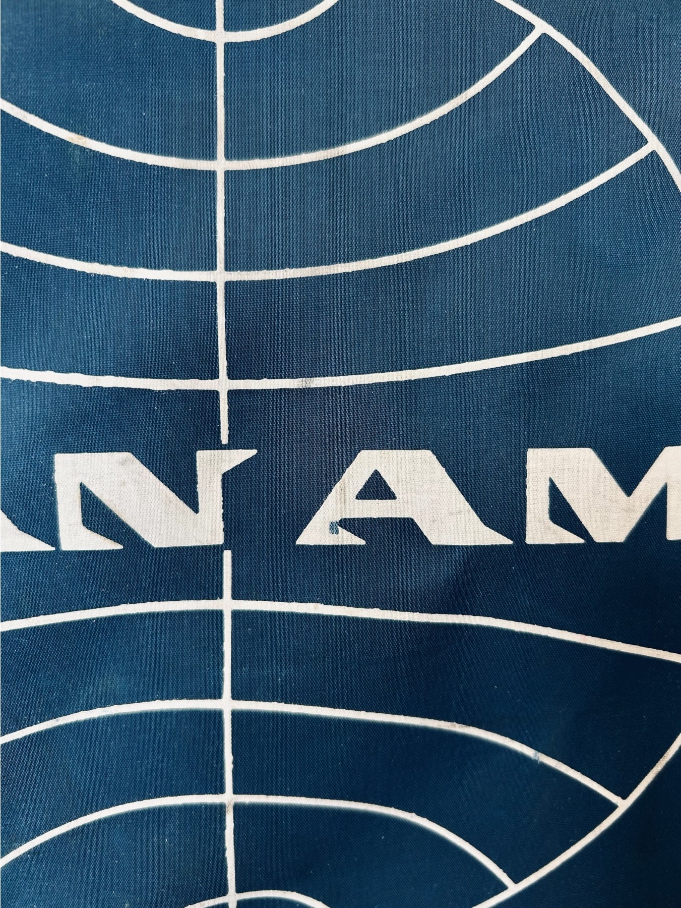 Vintage - Pan Am Airlines Nylon Bag