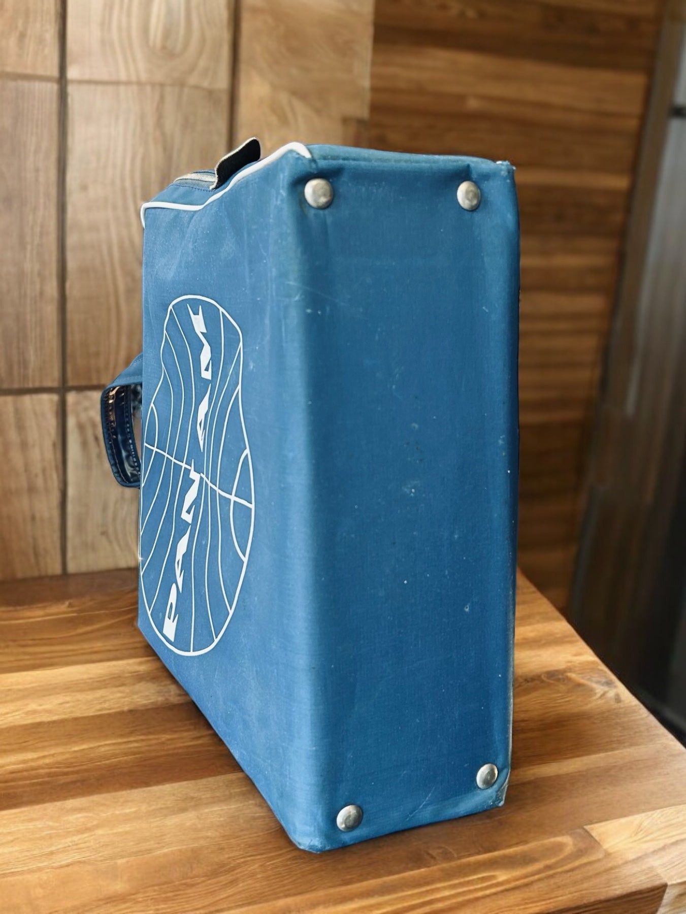 Vintage - Pan Am Airlines Nylon Bag