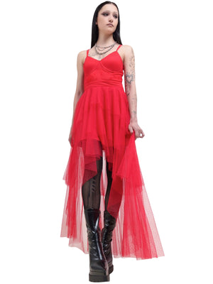 Killstar x Warner Beetlejuice - LYDIA DEETZ MAXI DRESS