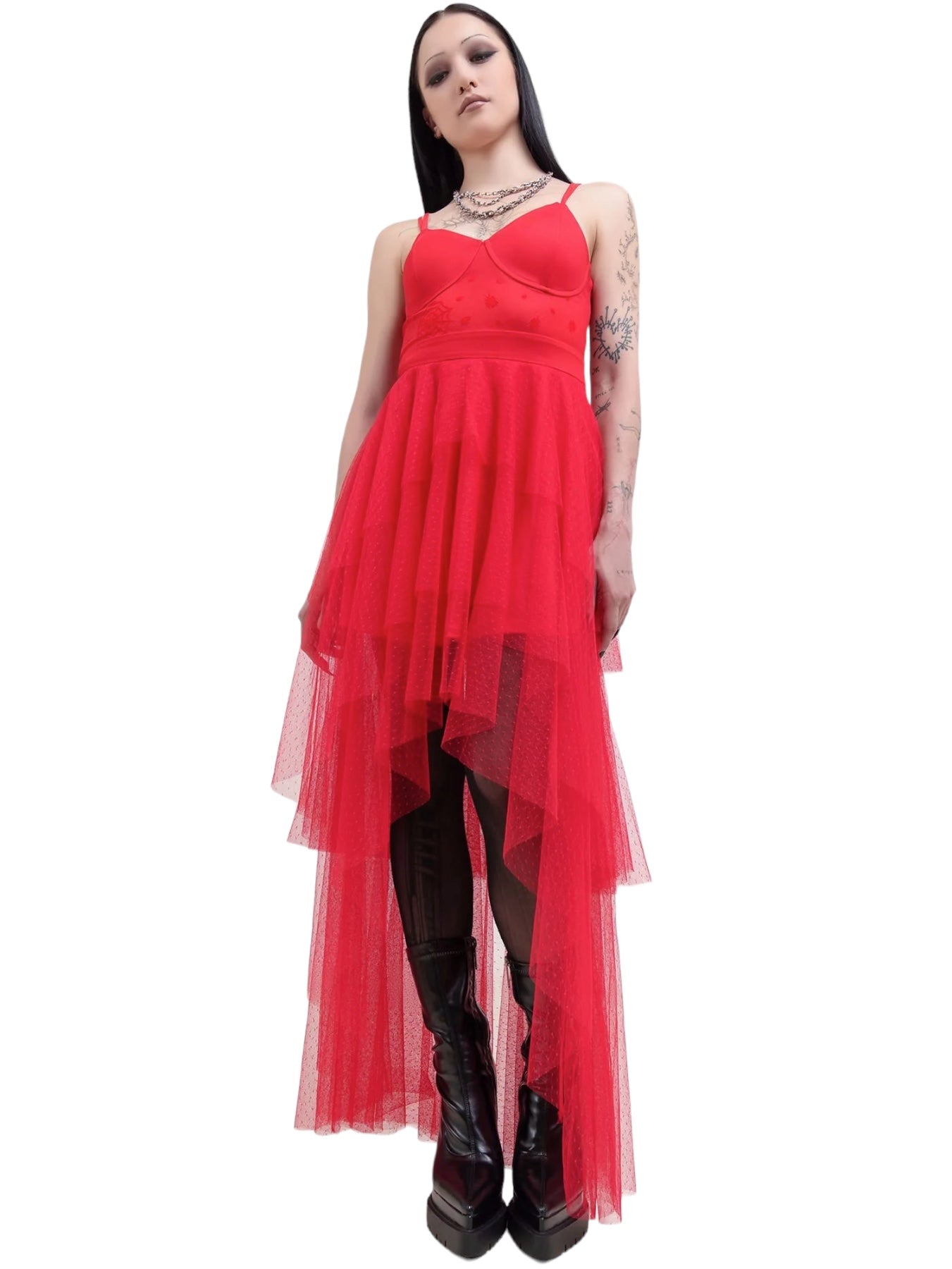 Killstar x Warner Beetlejuice - LYDIA DEETZ MAXI DRESS