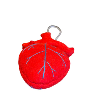 3D Felt Heart Ornament