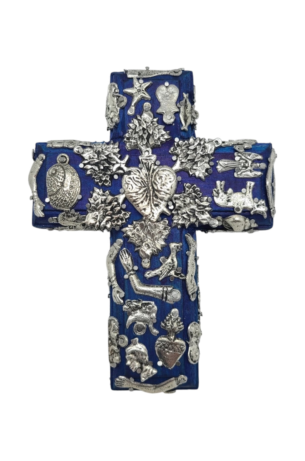 Wood Milagros Cross