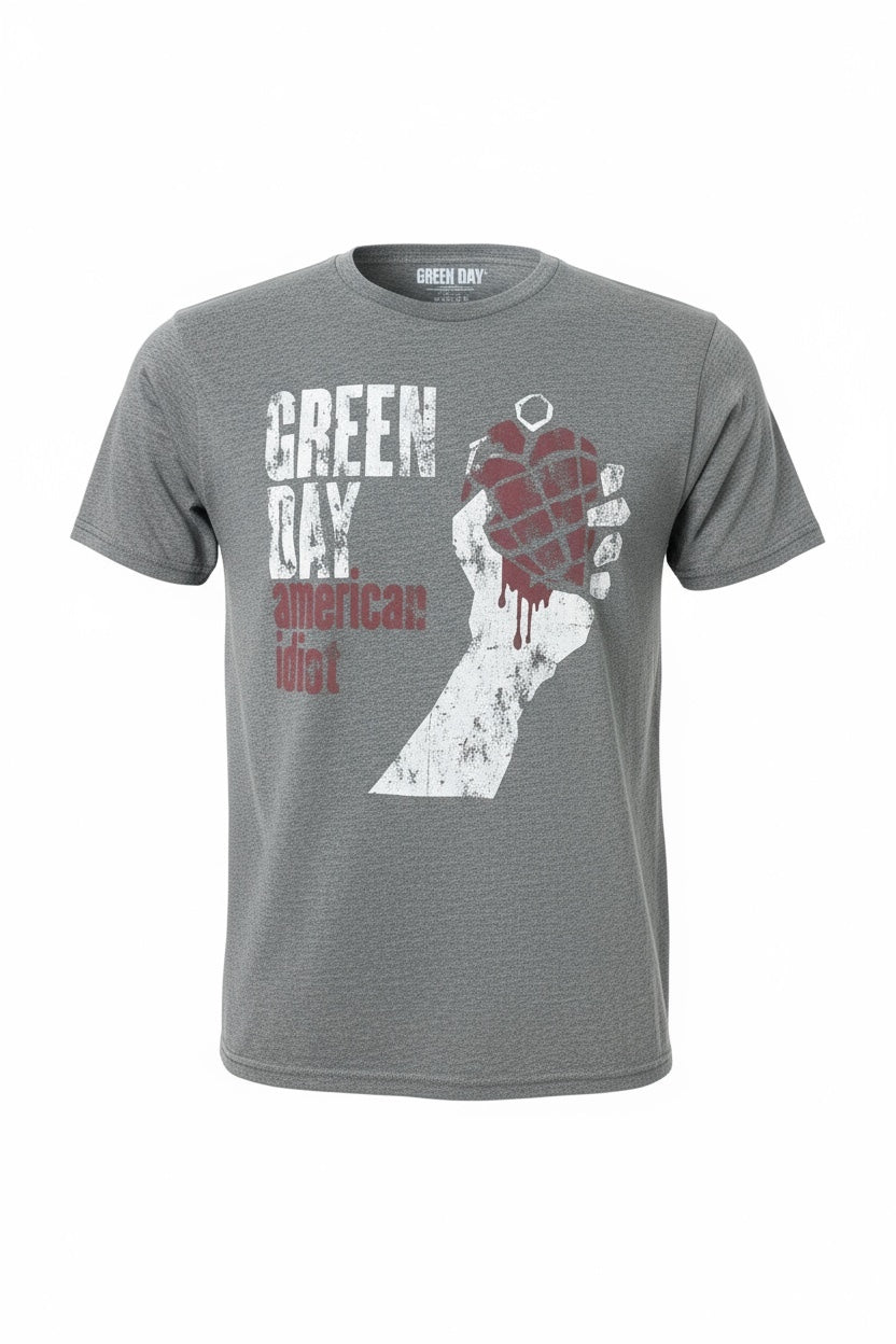 Green Day - American Idiot Burnout Unisex's Tee