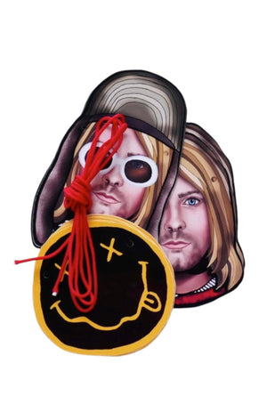 Garland/Banner Grunge Legend | Iconic Guitarist/Singer Kurt Cobain