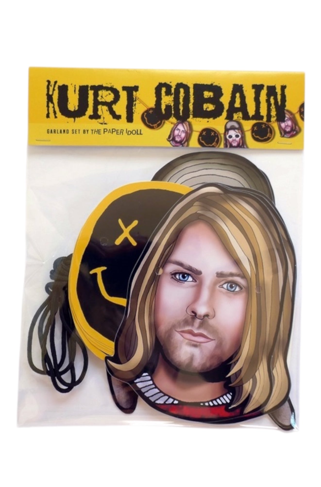 Garland/Banner Grunge Legend | Iconic Guitarist/Singer Kurt Cobain