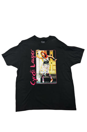 Cyndi Lauper - Painted Dress And Tights Unisex Graphic Tee