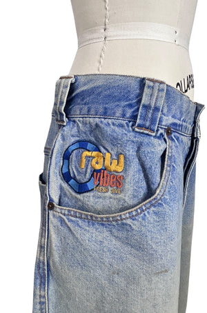 Pre-Owned - FreshJive - ( Unisex ) Super Rare 90's Baggy Jeans
