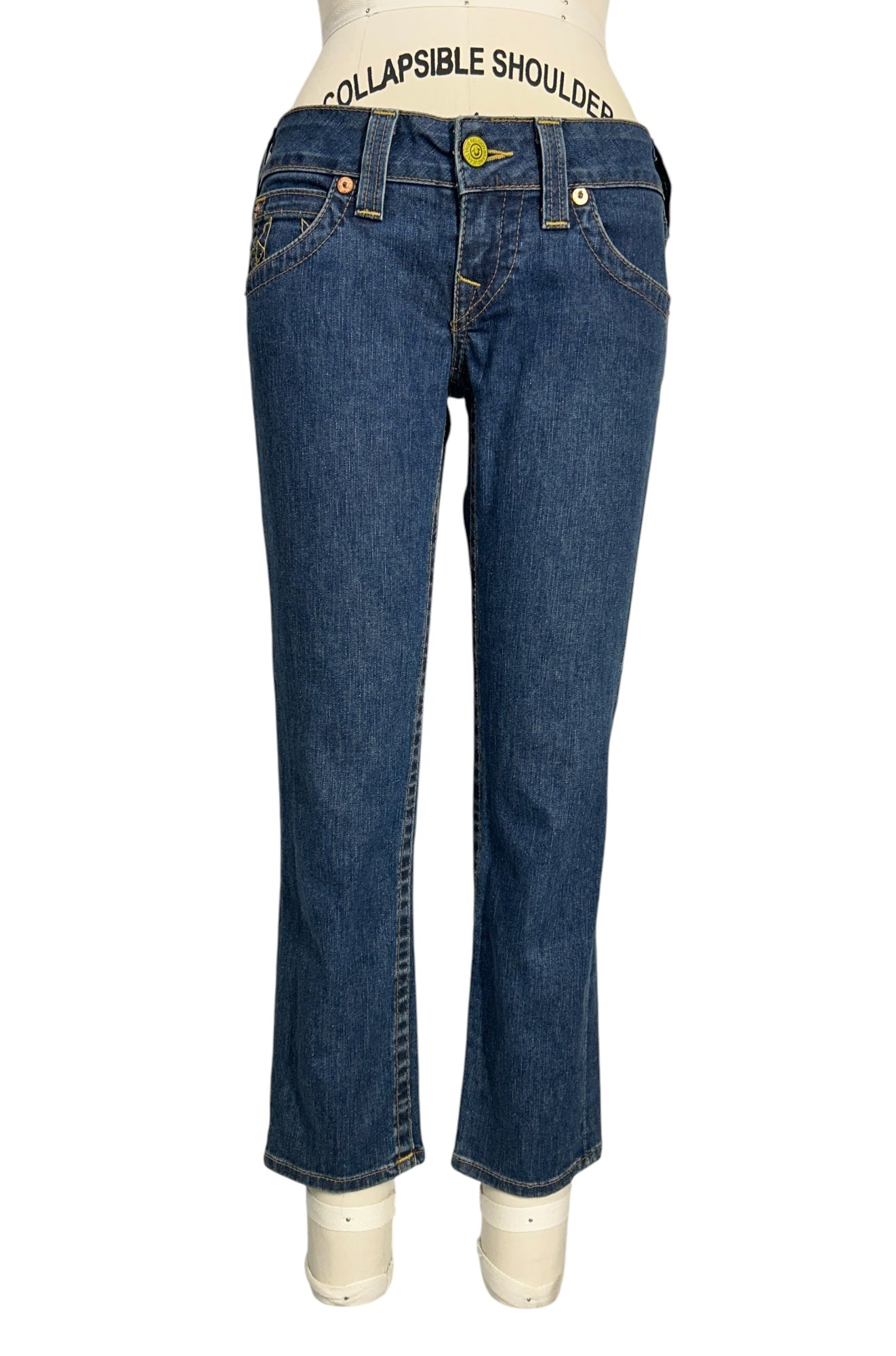 True Religion Y2K Low Rise Jeans Pre-Loved Size 27 | Thirteen Vintage