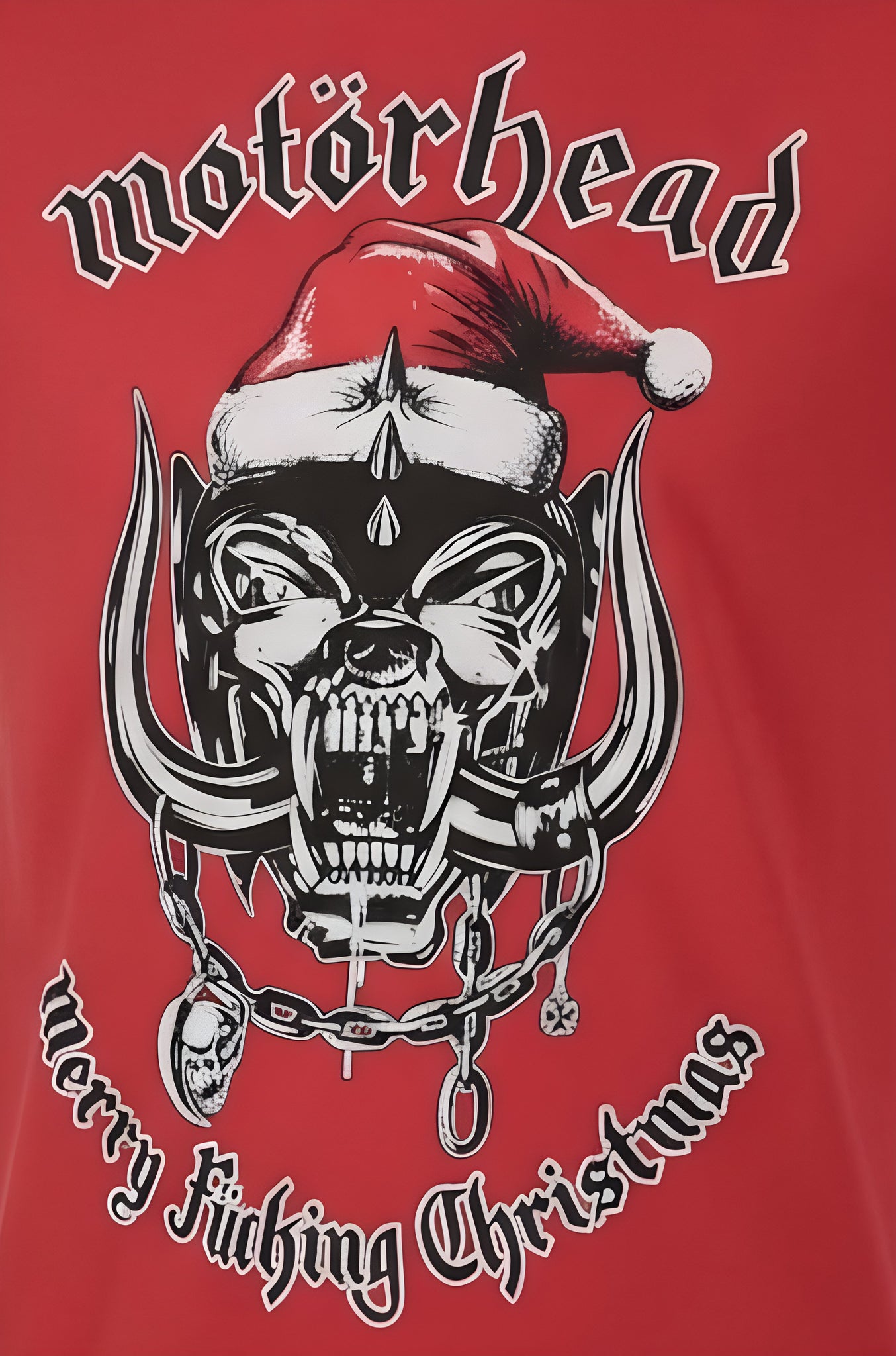 Motörhead “Merry F**king Christmas And A Happy F**king New Year” Unisex Tee