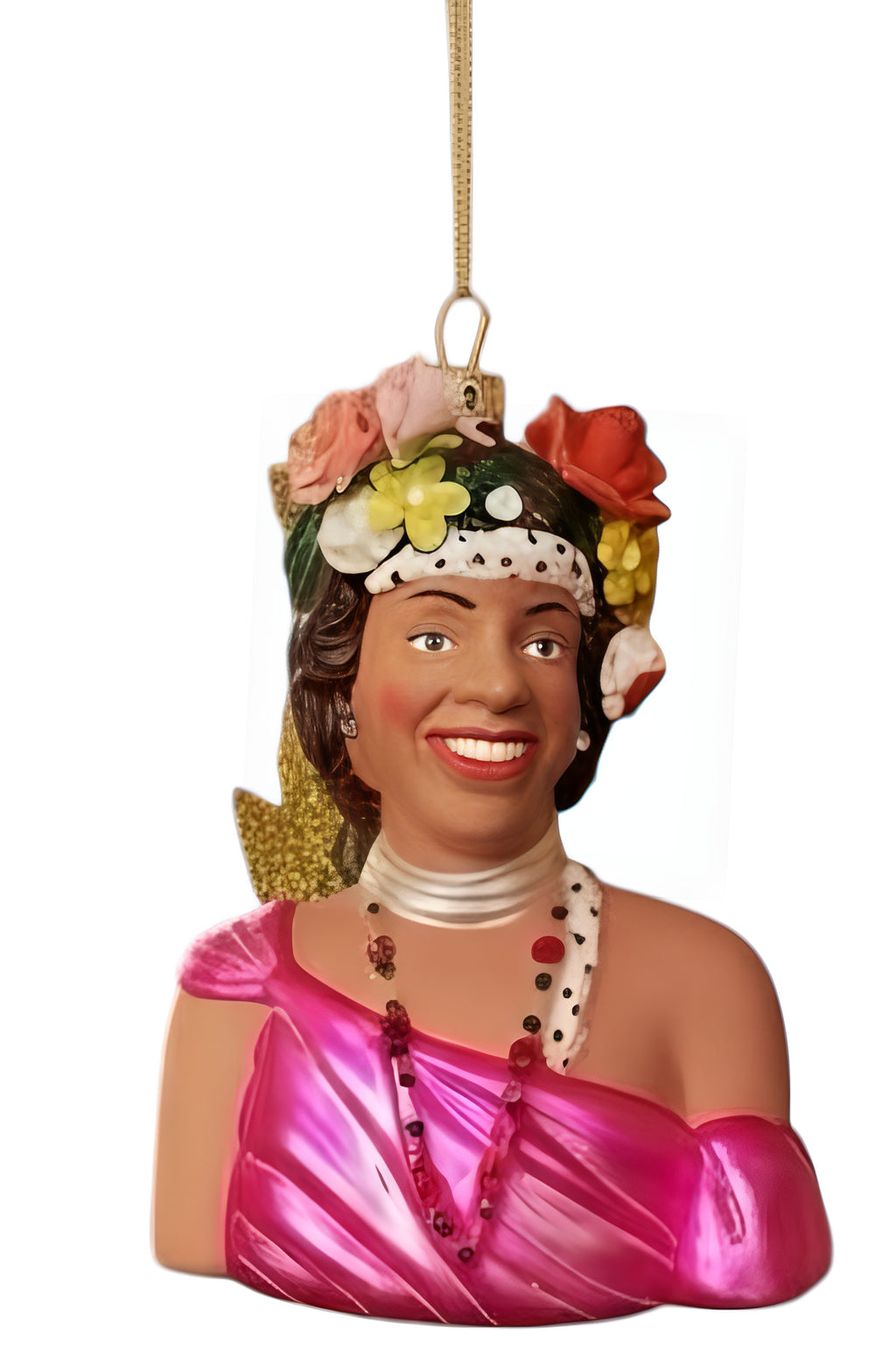 Marsha P. Johnson Glass Ornament