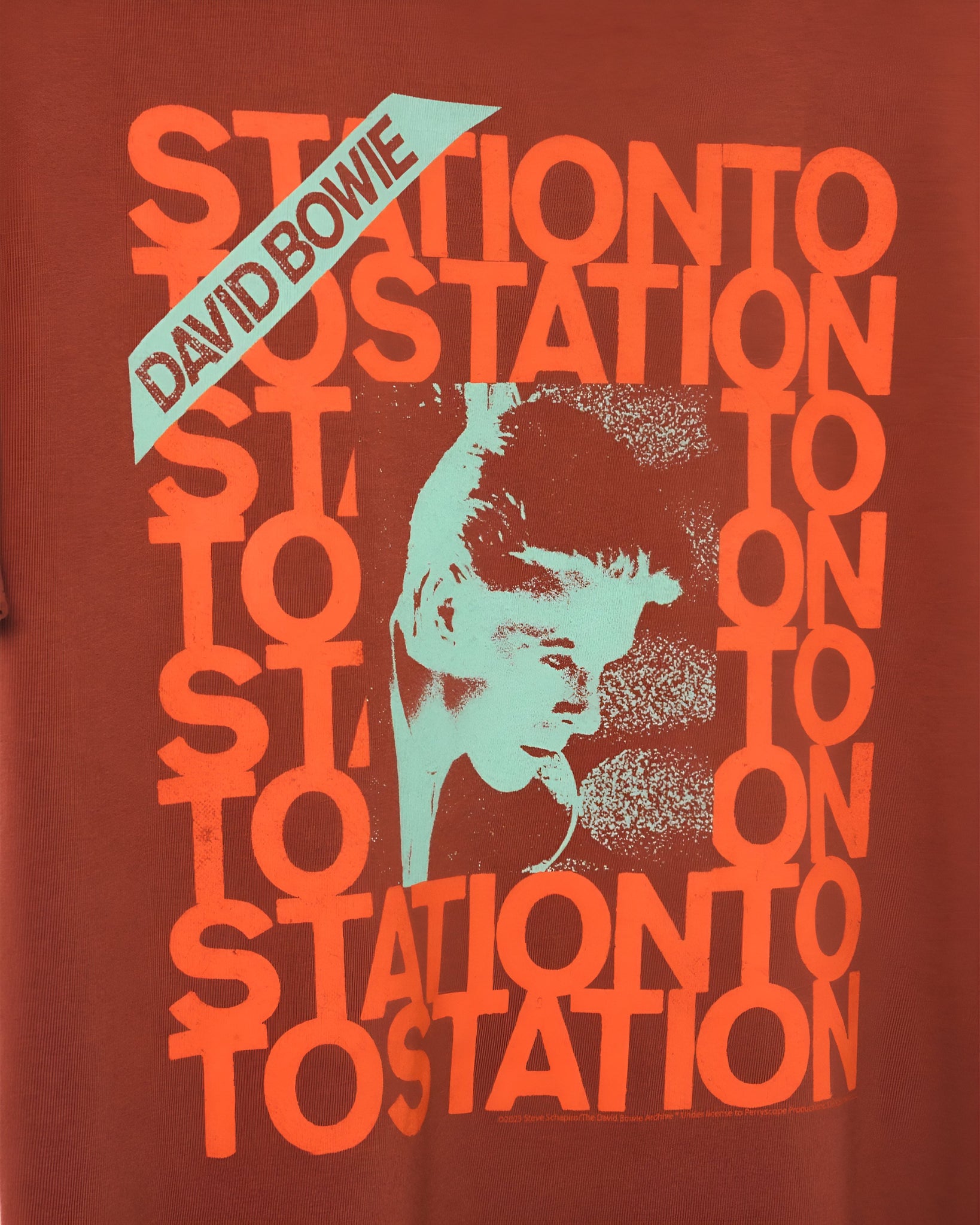 Junk Food Clothing - (unisex) DAVID BOWIE STATION TO STATION VINTAGE TEE
