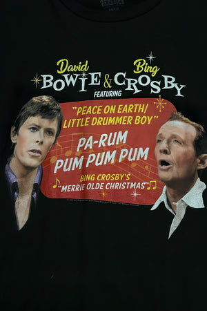 (Unisex) DAVID BOWIE & Bing Crosby Tee