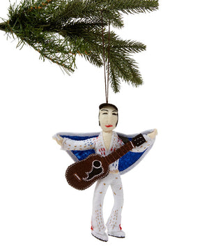 Elvis Presley Felt Ornament
