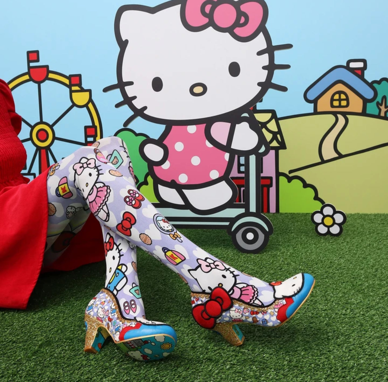 Playing Dress Up Hello Kitty Irregular Choice Sanrio Shoes Boots