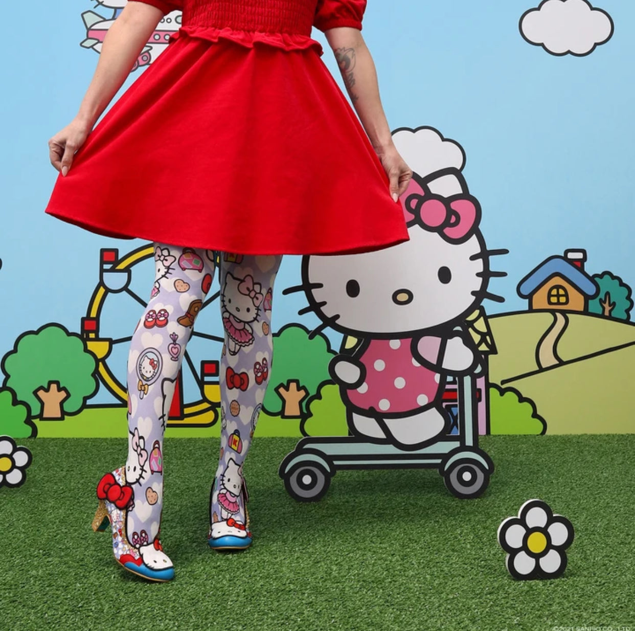 Irregular Choice - Sanrio Hello Kitty Dress Up Tights – Thirteen Vintage
