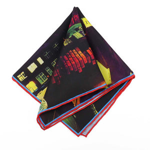 David Bowie Rise and Fall of Ziggy Stardust Pocket Square