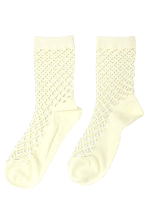 Kate Fishnet Ankle Socks