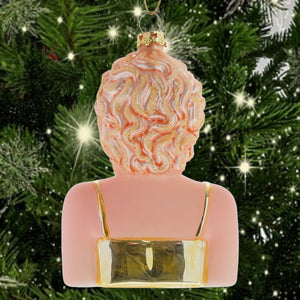 Madonna Glass Ornament