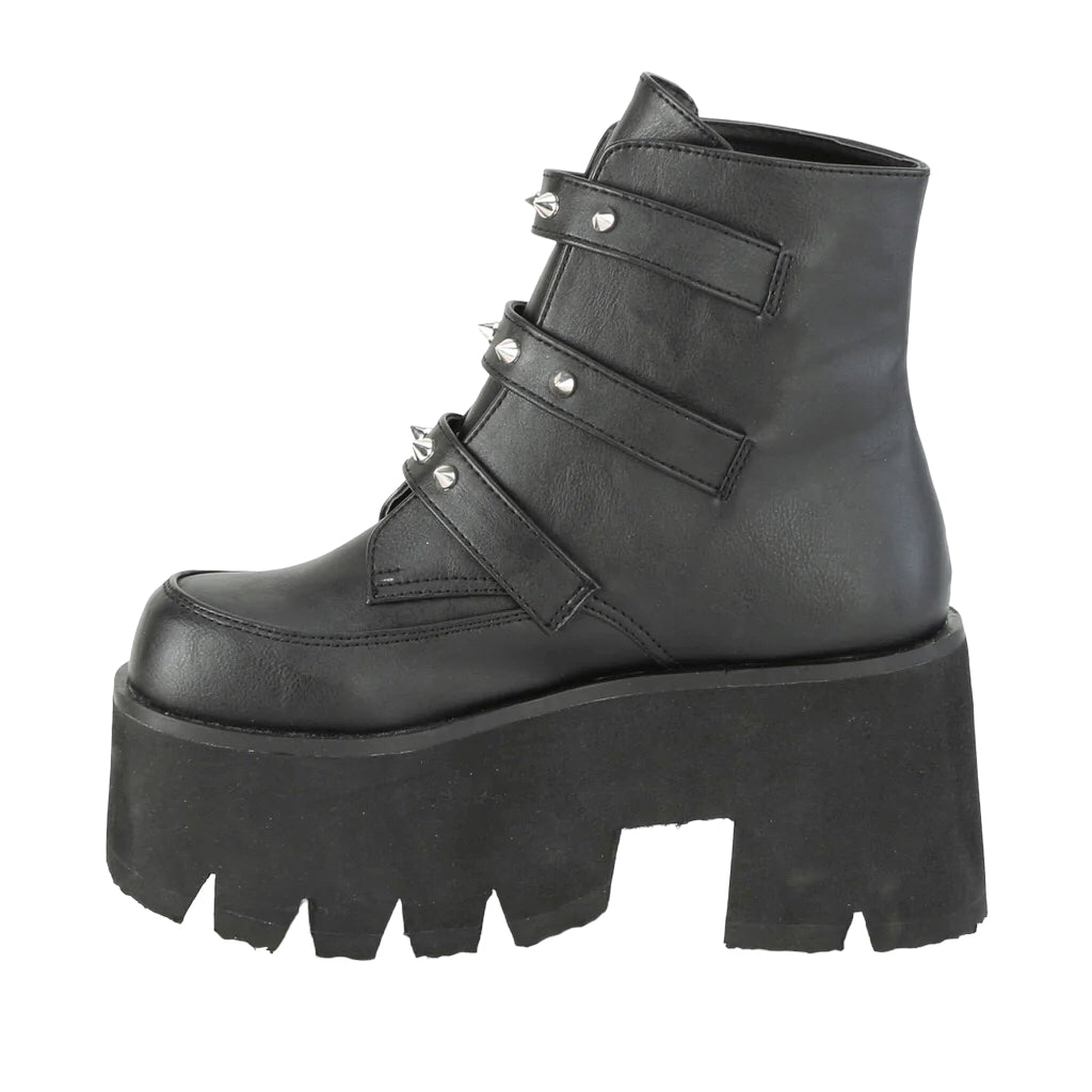 Demonia Cult - ASHES-55 Ankle Bootie