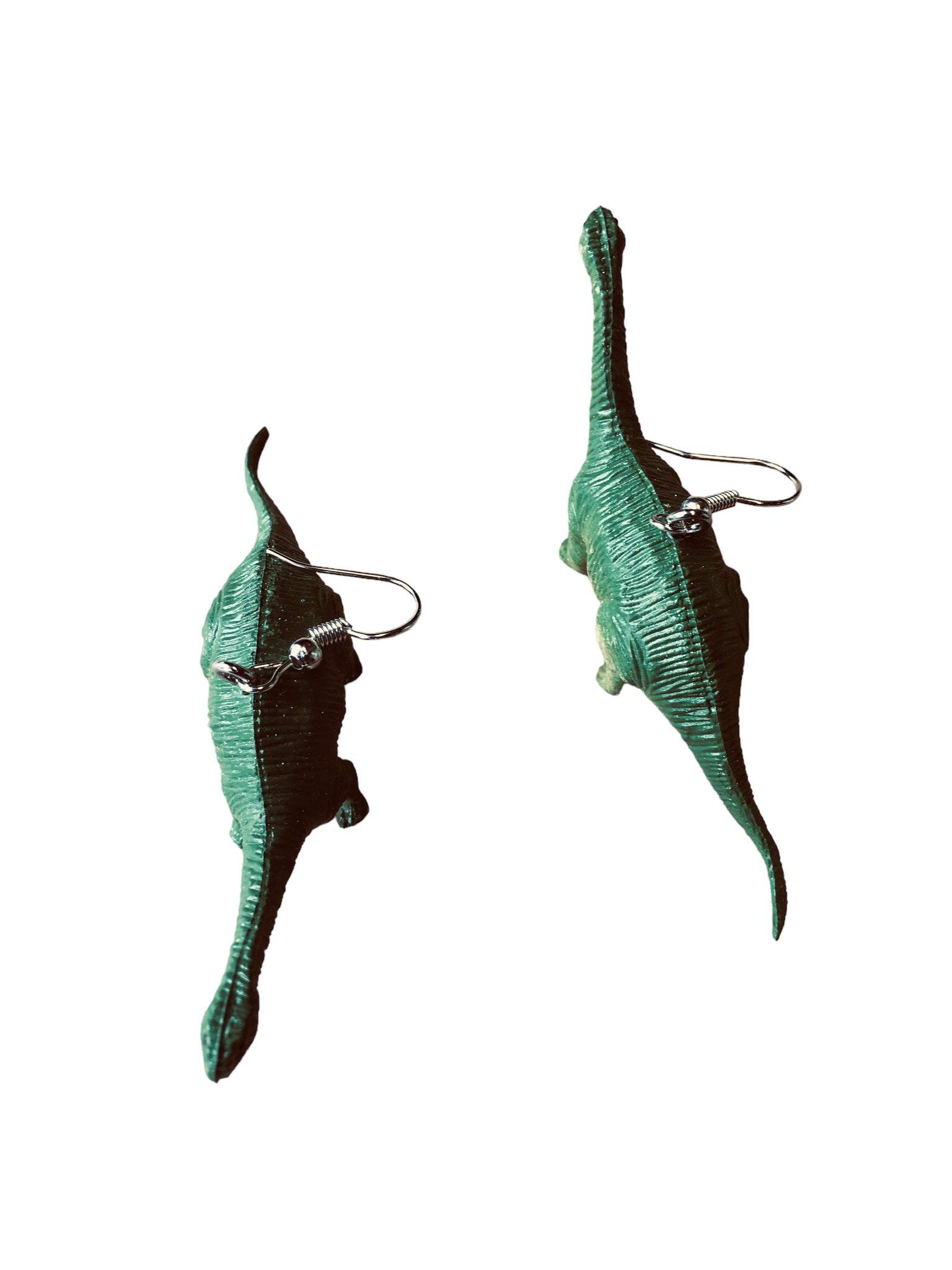 3-D Dinosaur Earrings