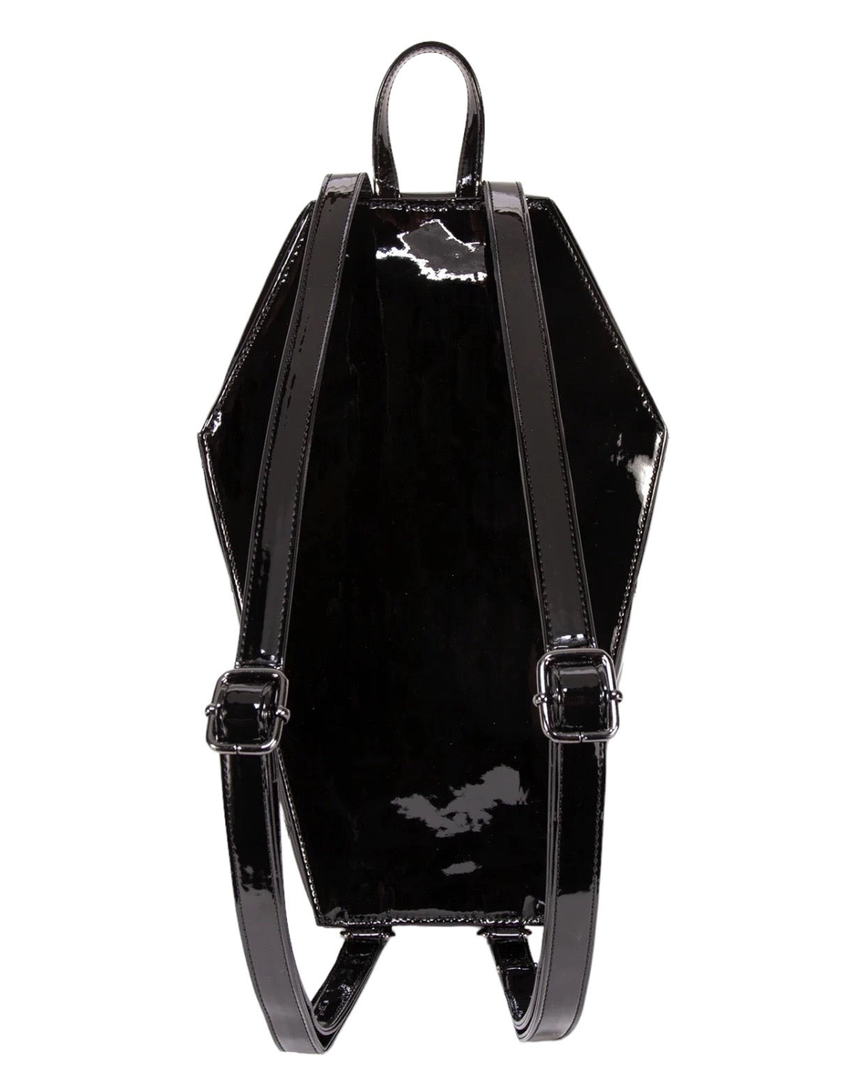 Mina Bat Quilted Coffin Backpack