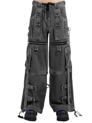 Tripp NYC - Vintage Washed Black Denim X-Strap Pant – Thirteen Vintage